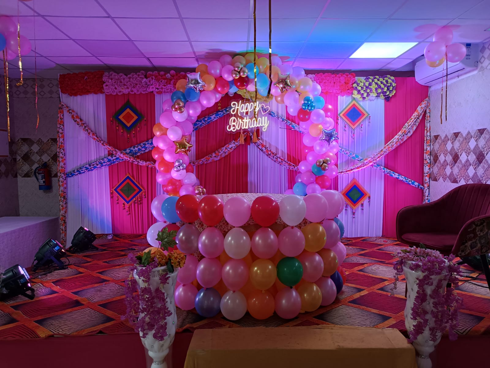 Party Hall Decoration